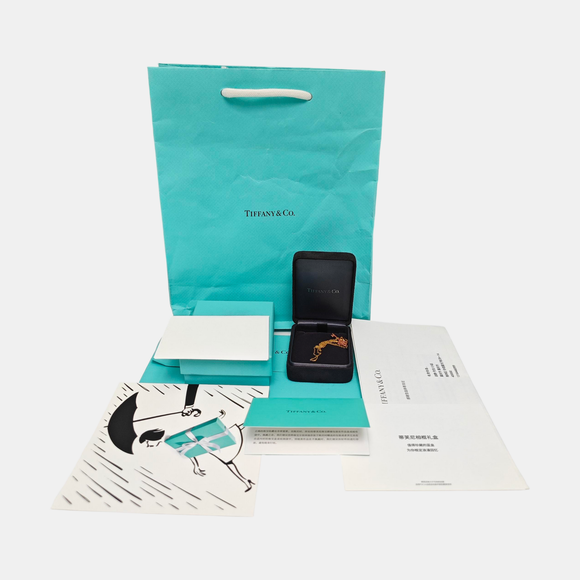 Tiffany Keys 18k Rose Gold Necklace