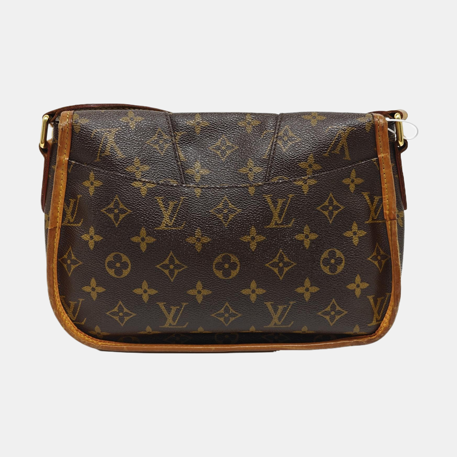 MENILMONTANT PM Monogram Coated Canvas Brown