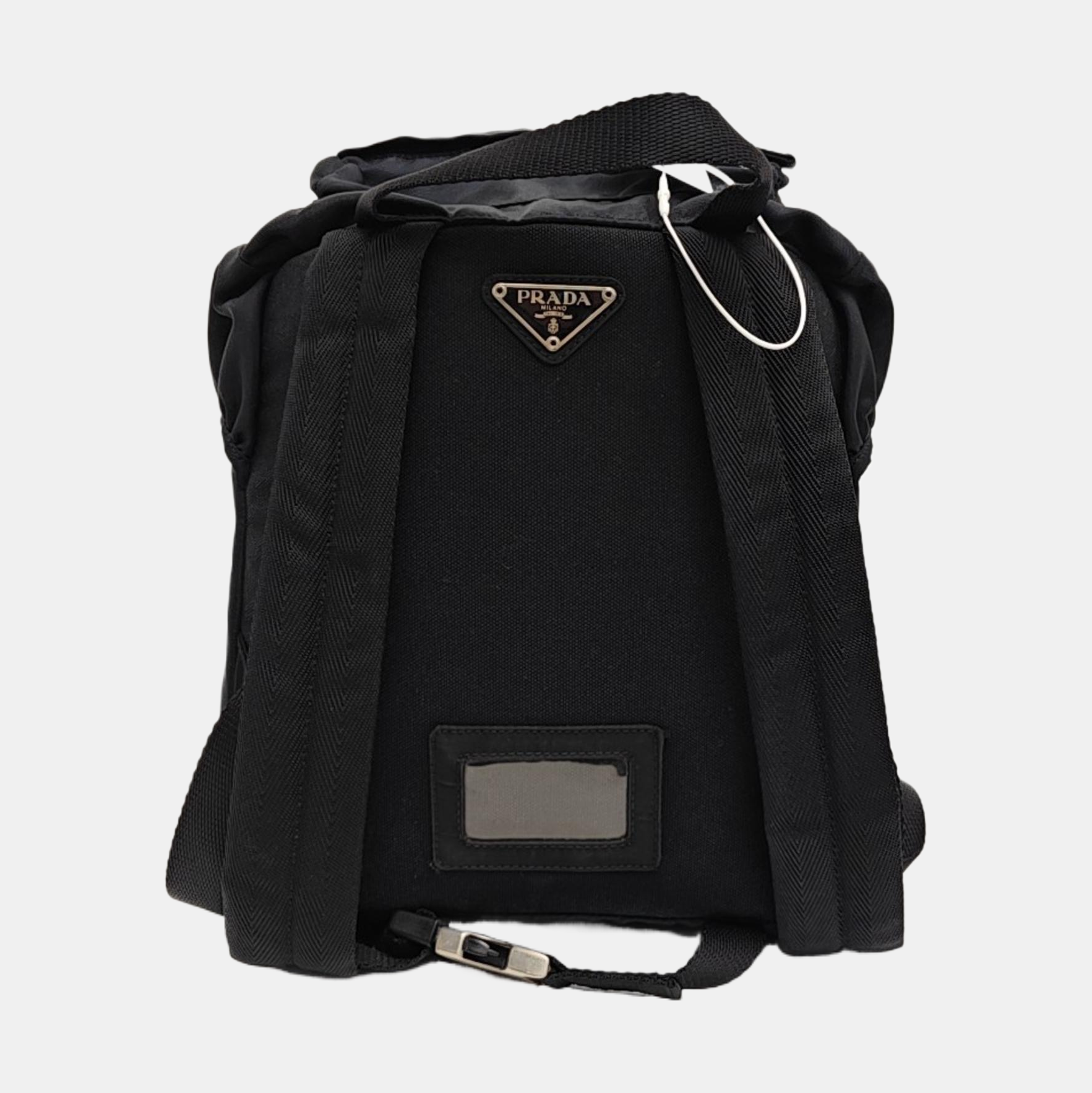 Nylon Backpack Black