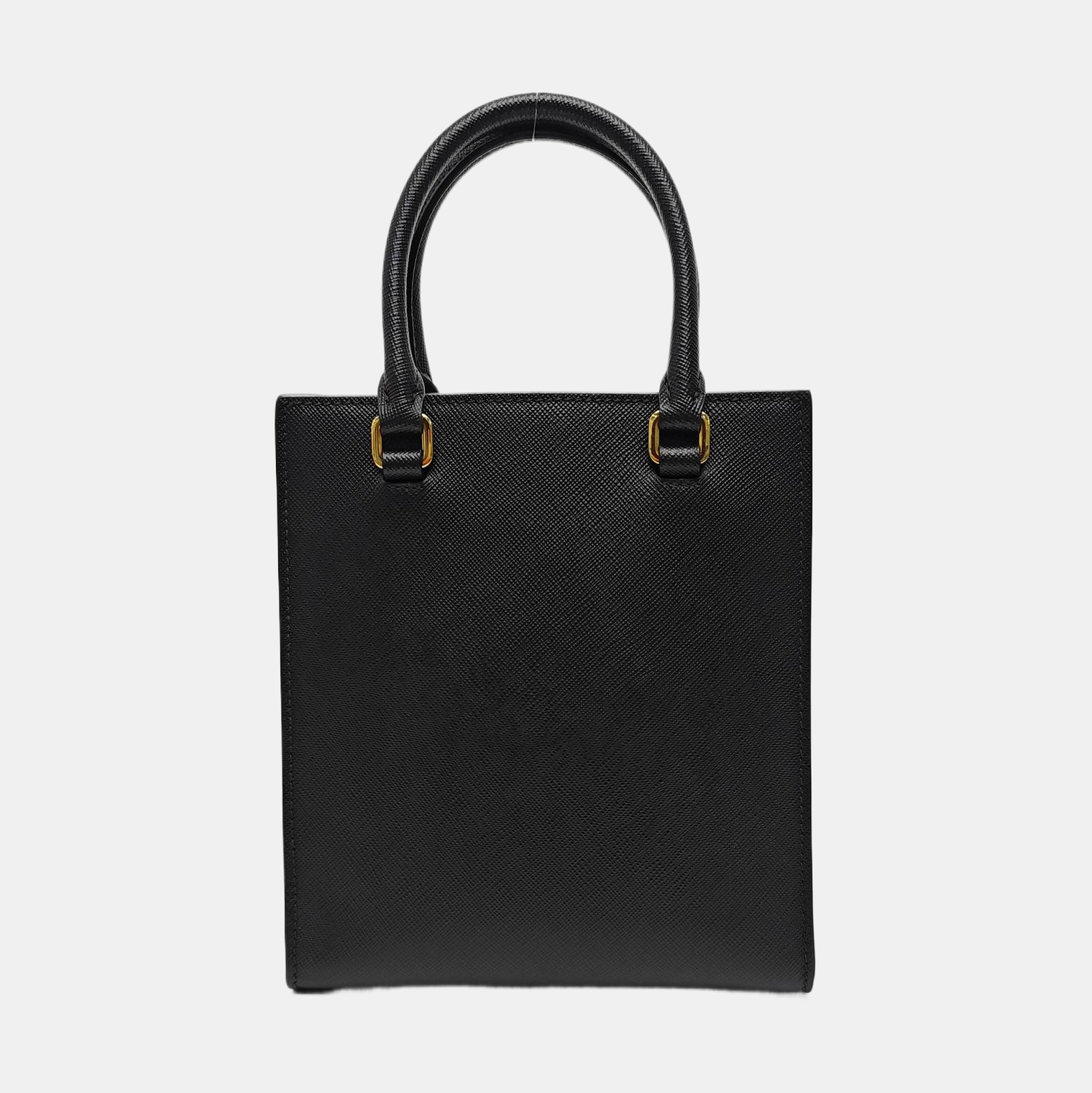 Saffiano Calfskin Tote Bag Black