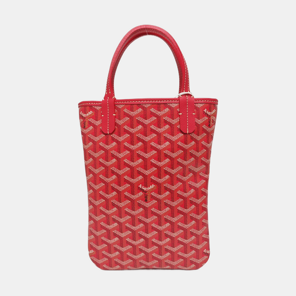 Poitiers Coated Canvas Red