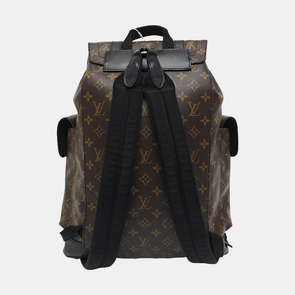 CHRISTOPHER PM Monogram Coated Canvas Brown