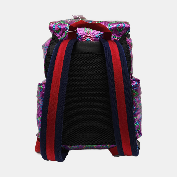 Fabric Backpack Purple