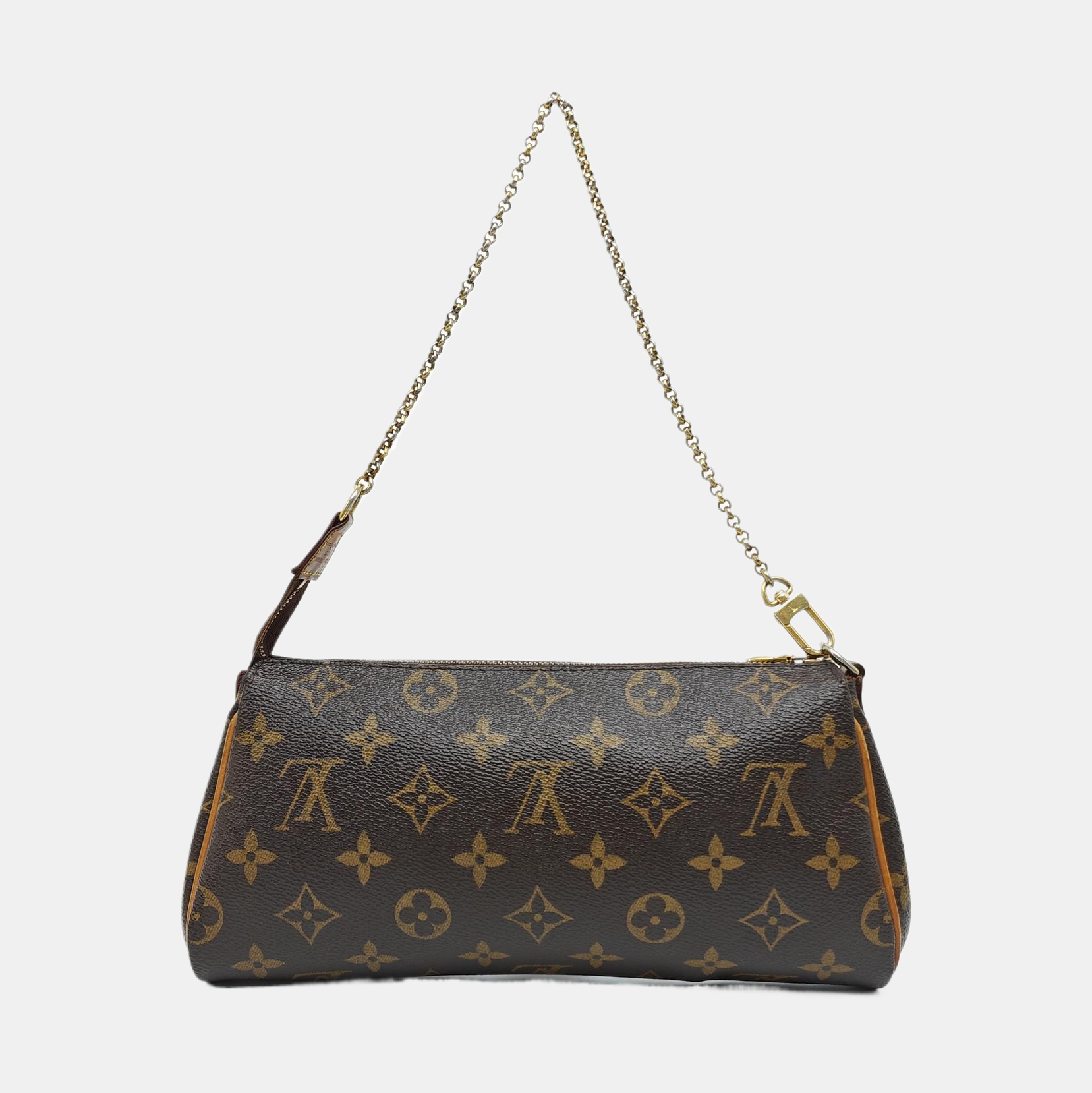 EVA Monogram Coated Canvas Brown