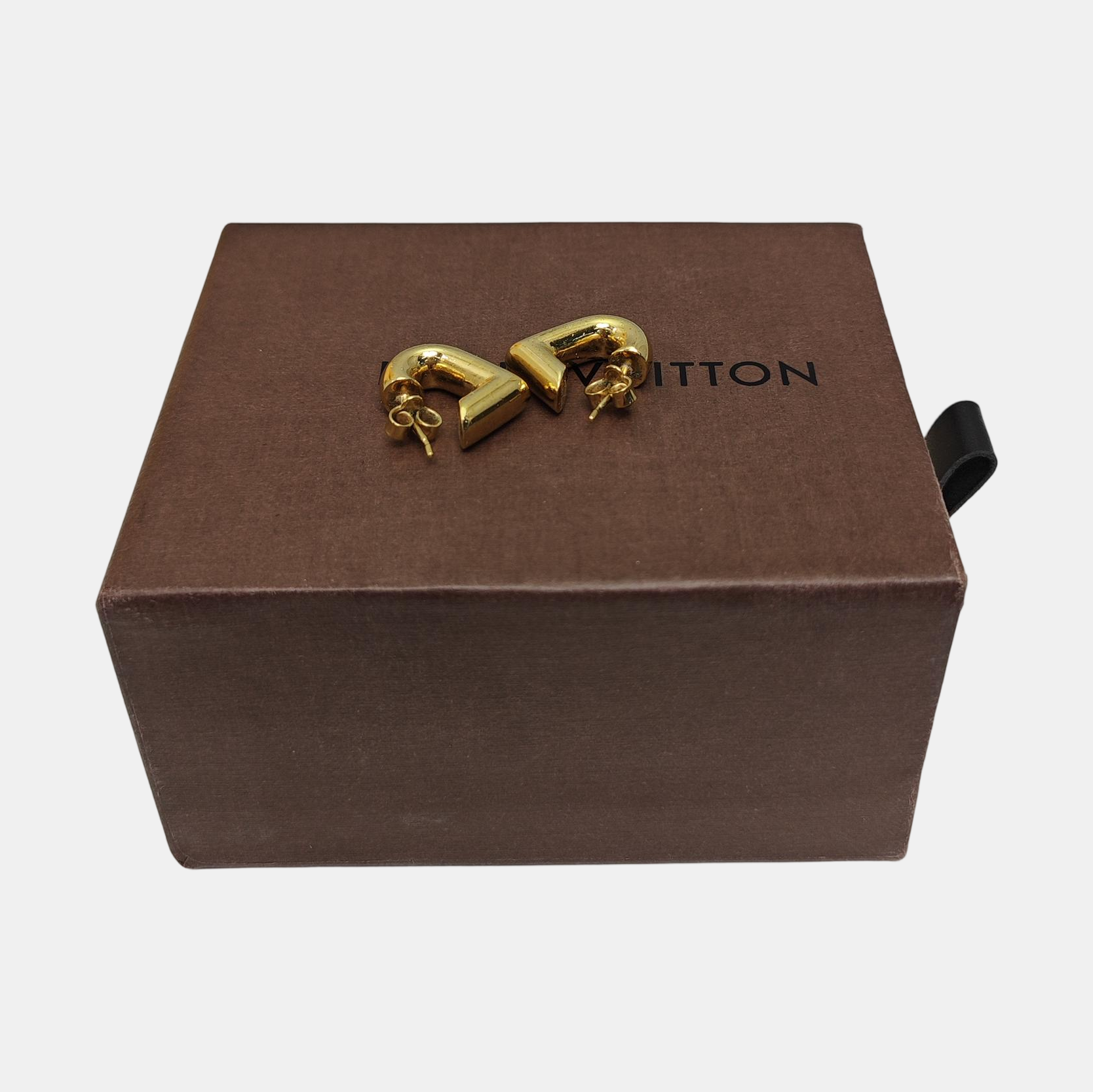 Metal Gold Stud Earrings