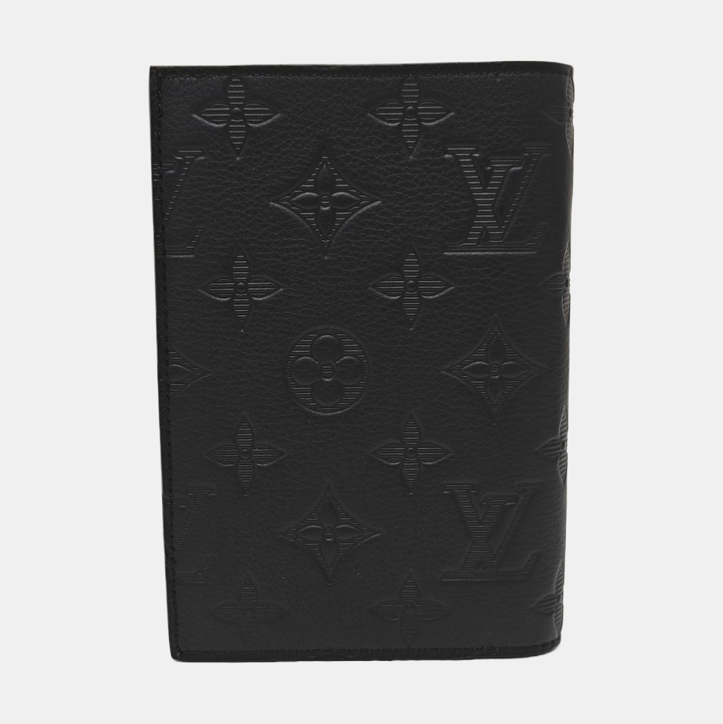 SLENDER Monogram Calfskin Black Wallet