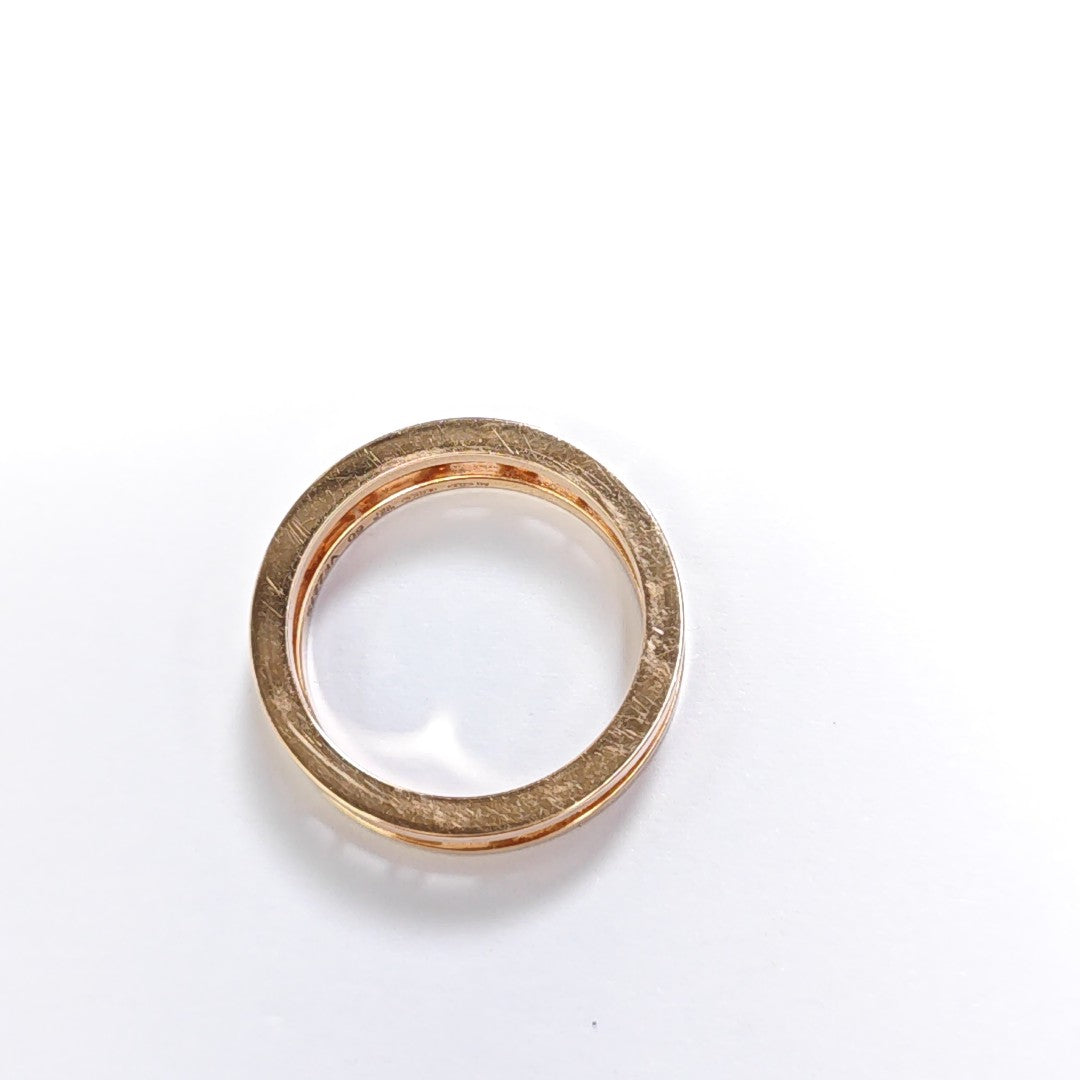 B.ZERO1 18k Rose Gold Ring EU 60