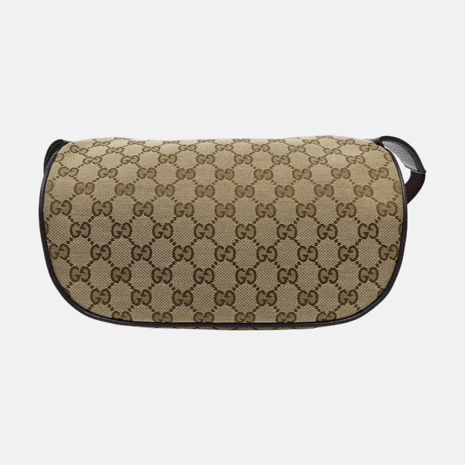 Monogram Canvas Shoulder Bag Beige