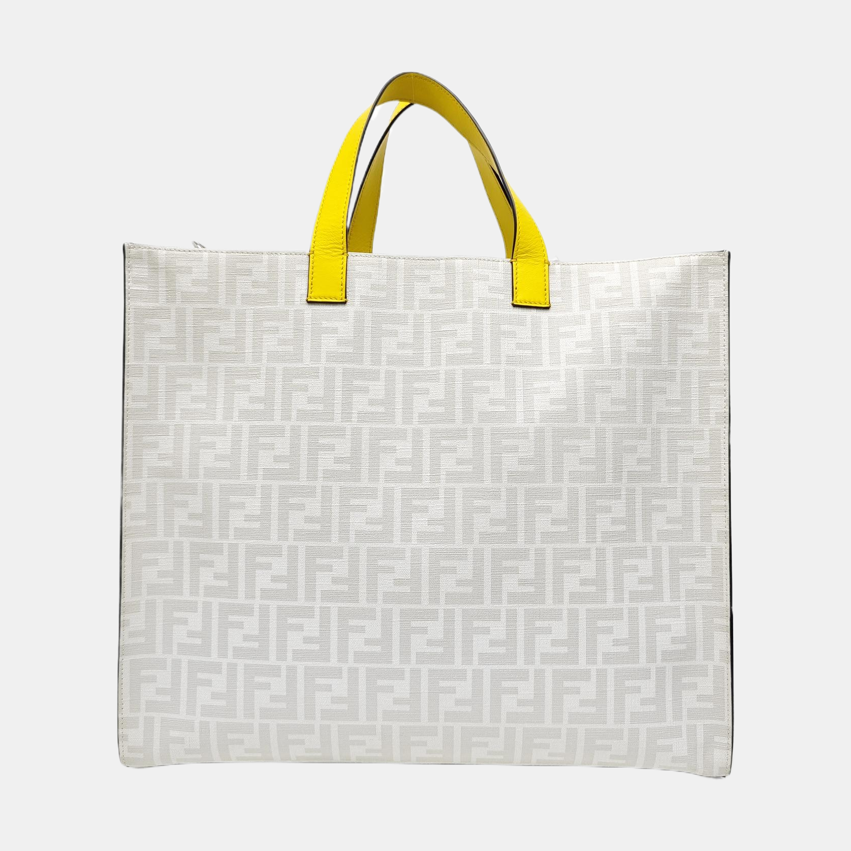 Coated Canvas Shoulder Bag Multicolor