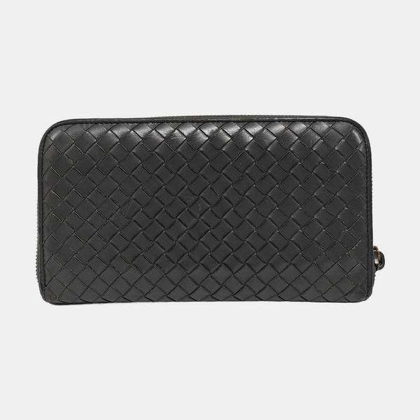 Calfskin Wallet Gray