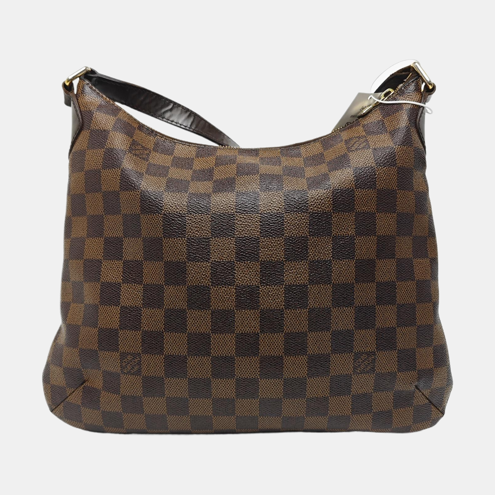 BLOOMSBURY PM Damier Ebene Coated Canvas Brown