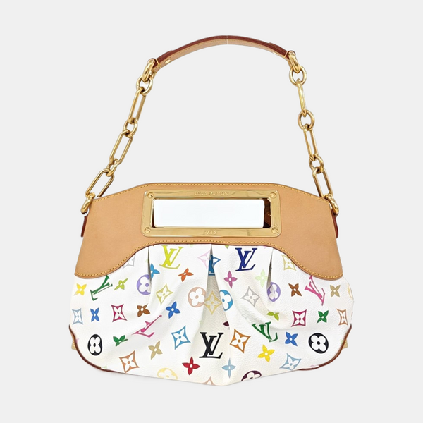 LV × TM JUDY PM Monogram Coated Canvas White