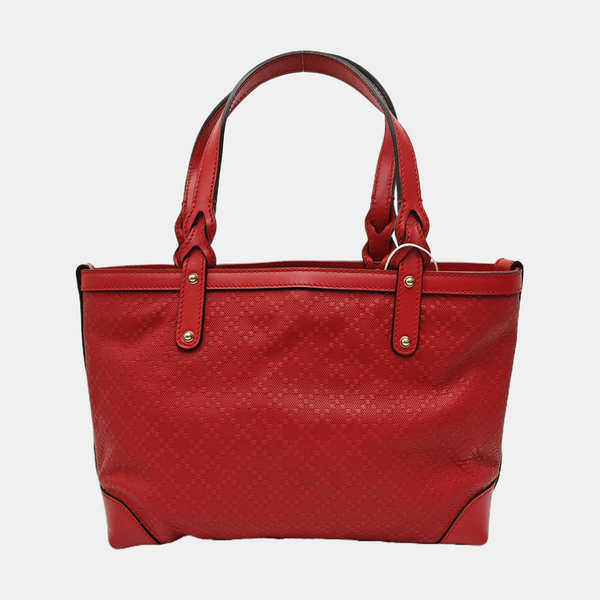 Calfskin Tote Bag Red