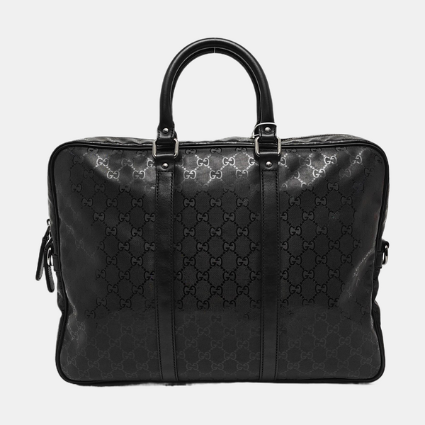 GG Imprime Coated Canvas Black