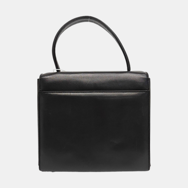 Calfskin Shoulder Bag Black