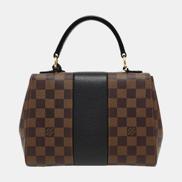 BOND STREET BB Damier Ebene Coated Canvas Brown