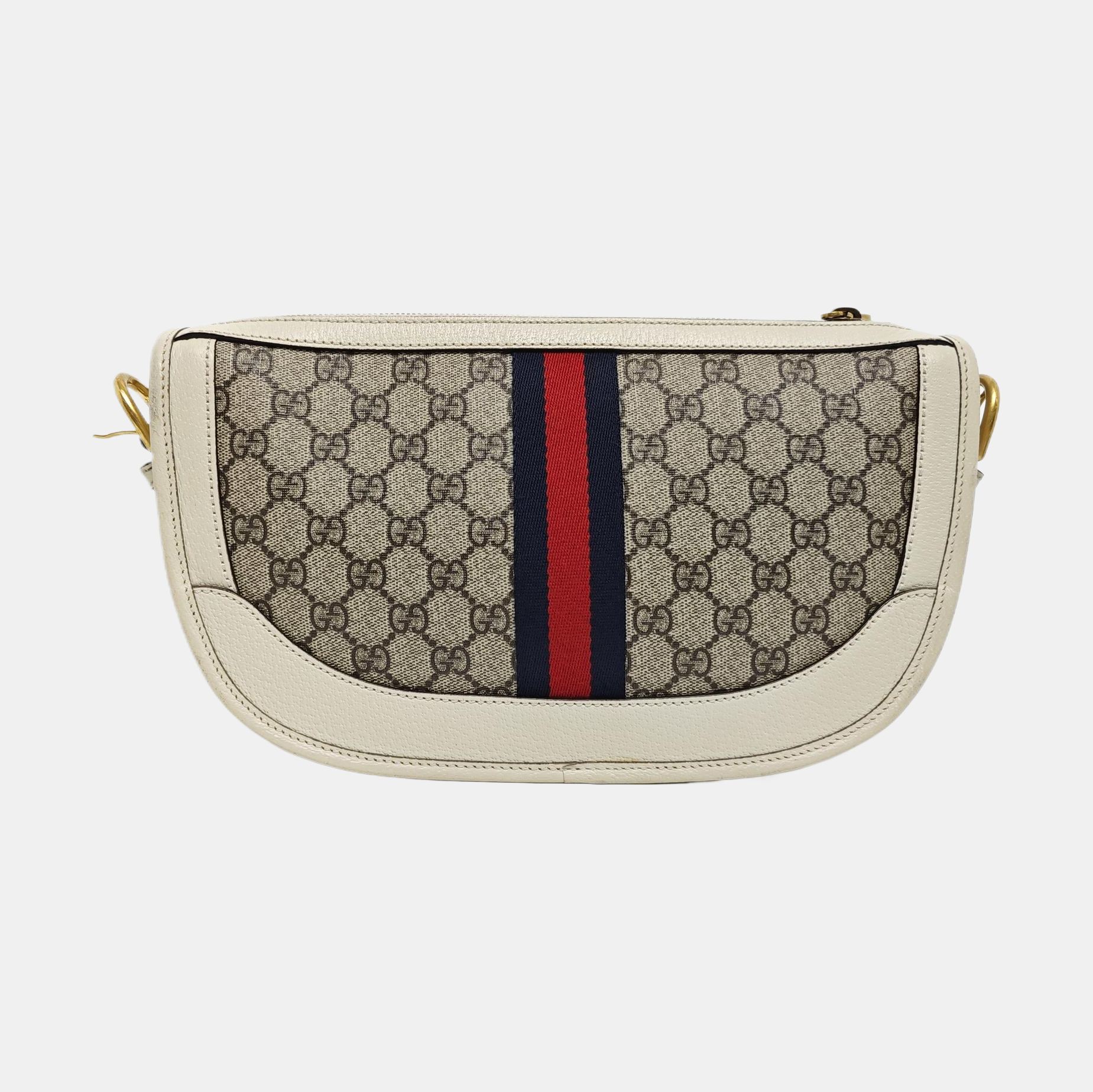 Ophidia Monogram Coated Canvas Beige