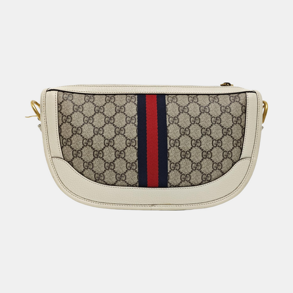 Ophidia Monogram Coated Canvas Beige