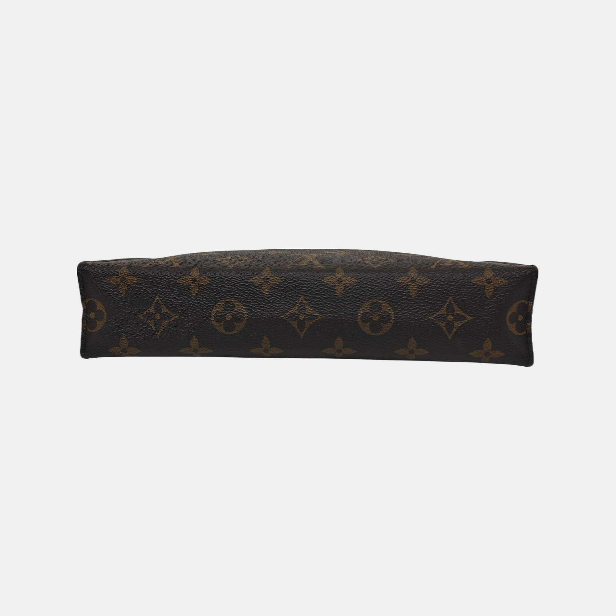 TOILET POCKET 26 Monogram Coated Canvas Brown