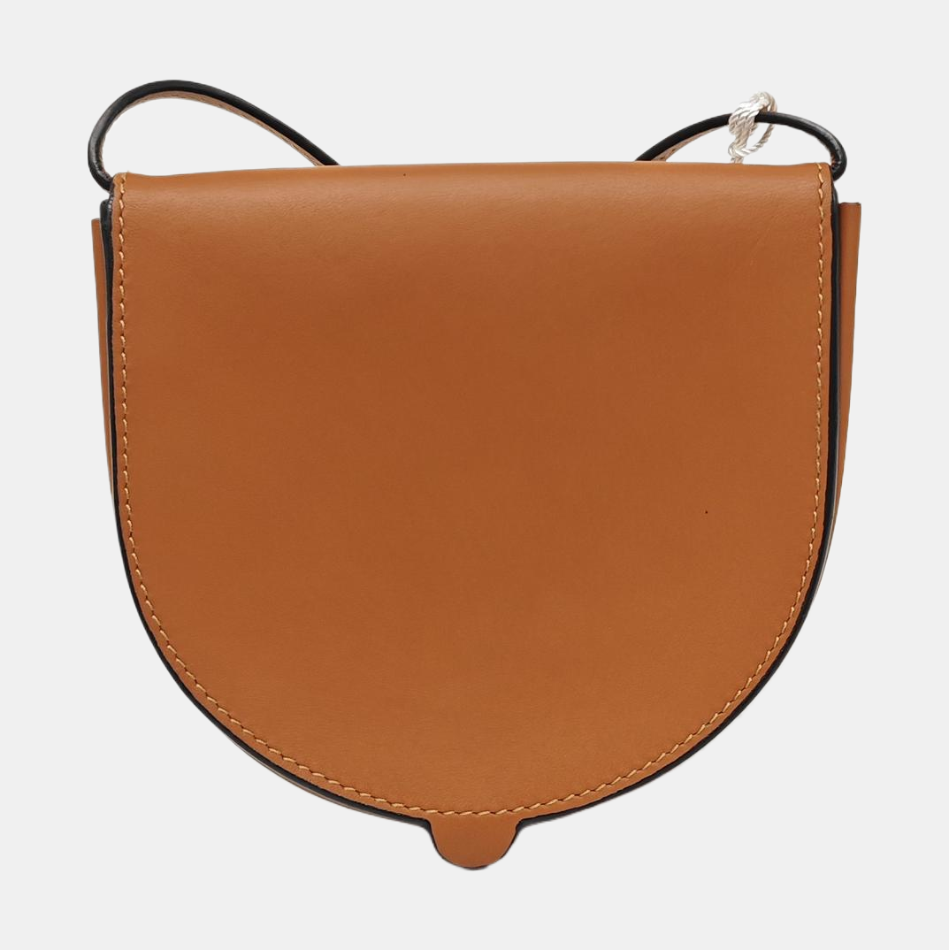 Heel Small Calfskin Brown