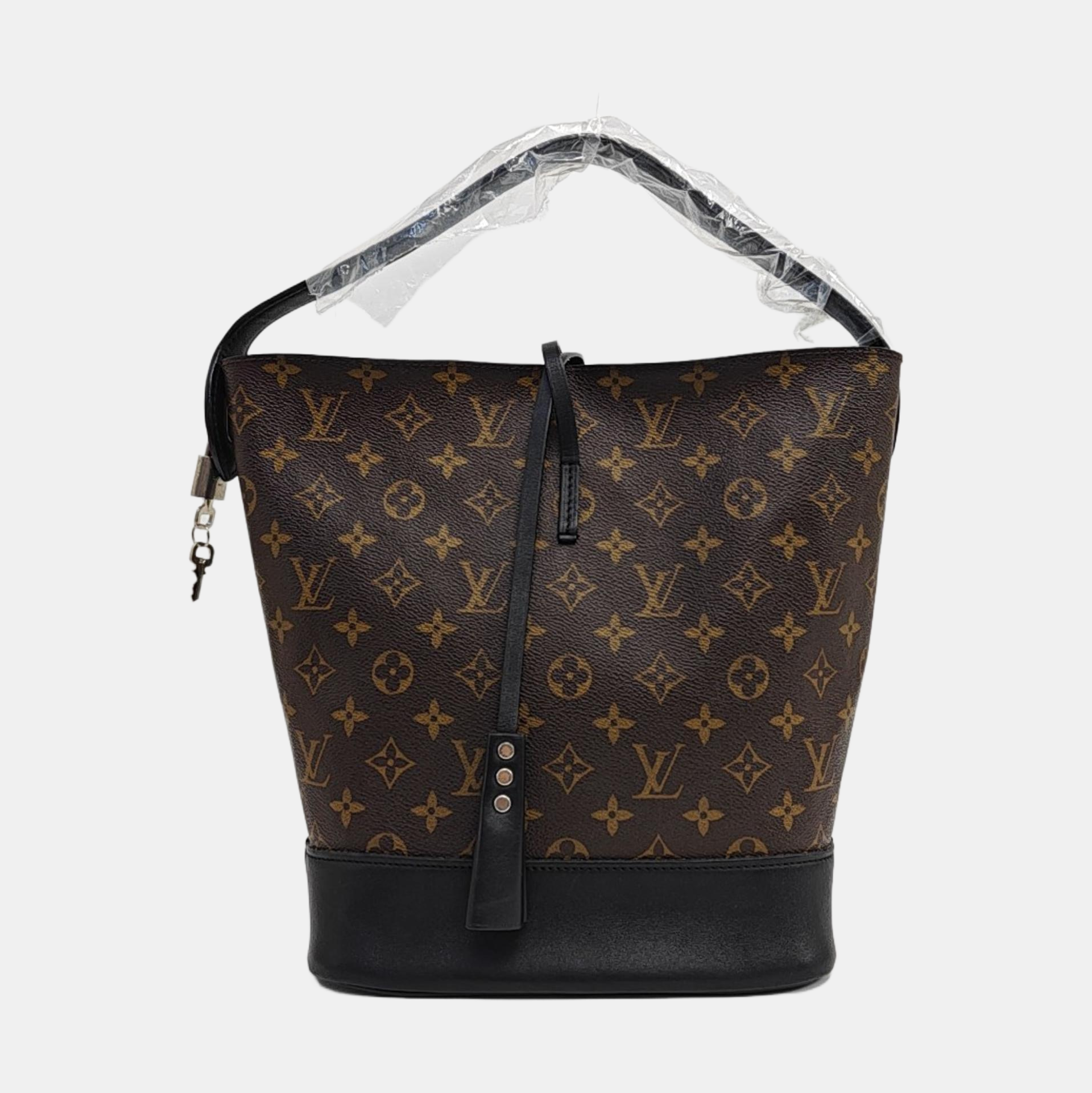 NN14 Monogram Coated Canvas Brown