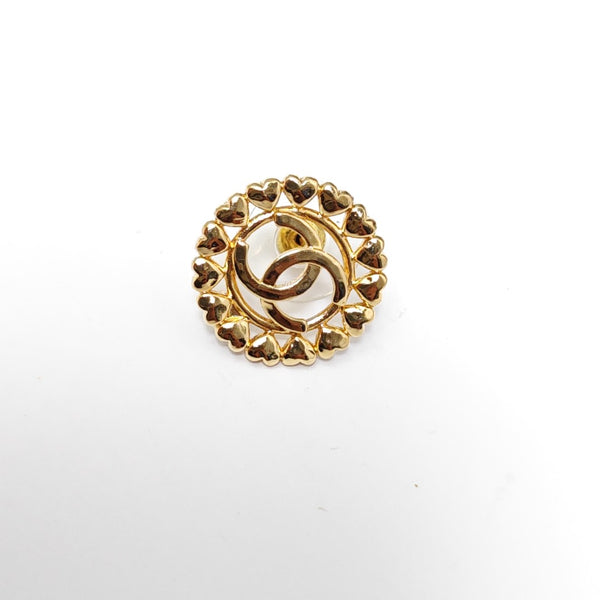 Metal Gold Stud Earrings