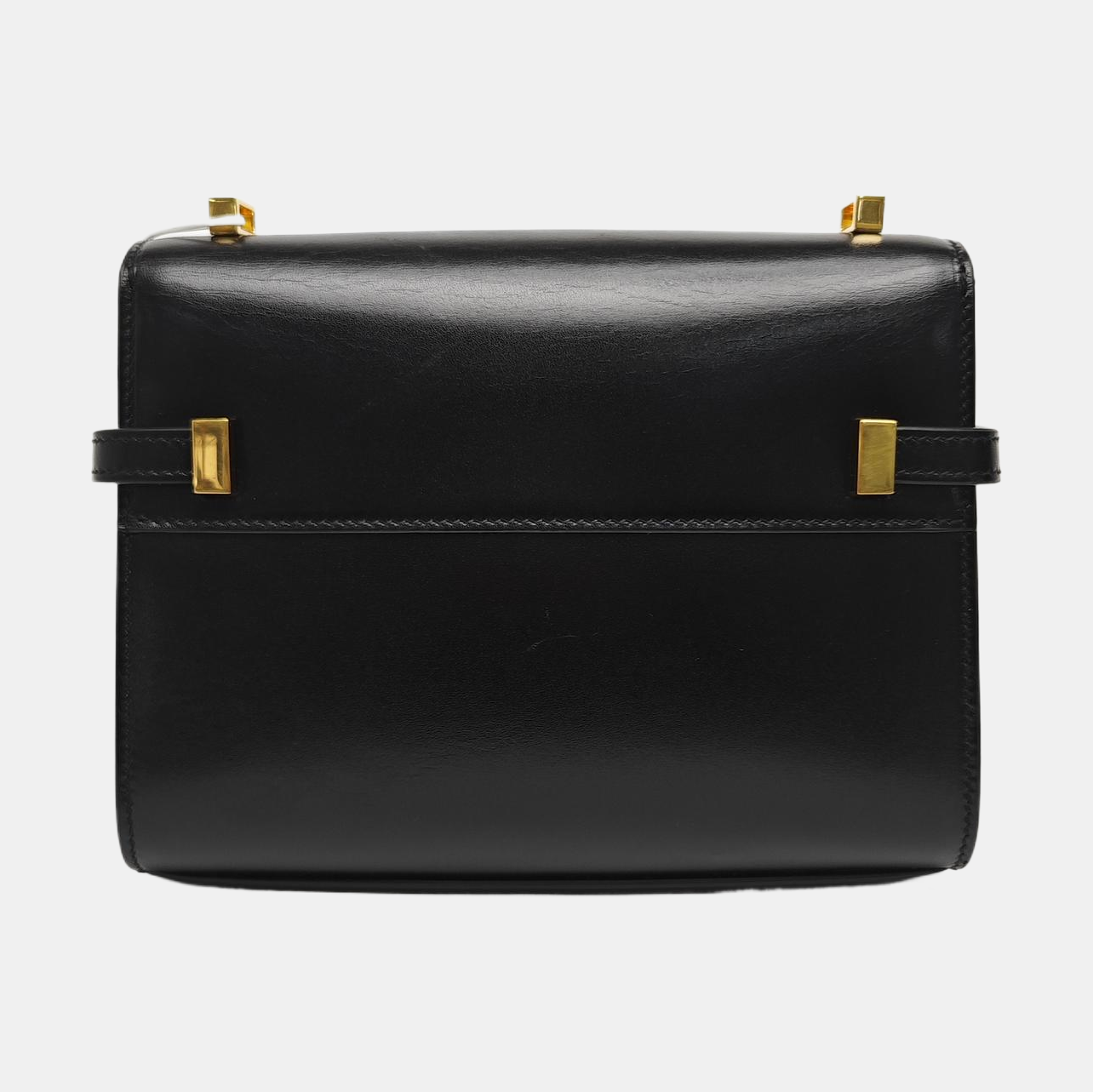 MANHATTAN Mini Calfskin Black