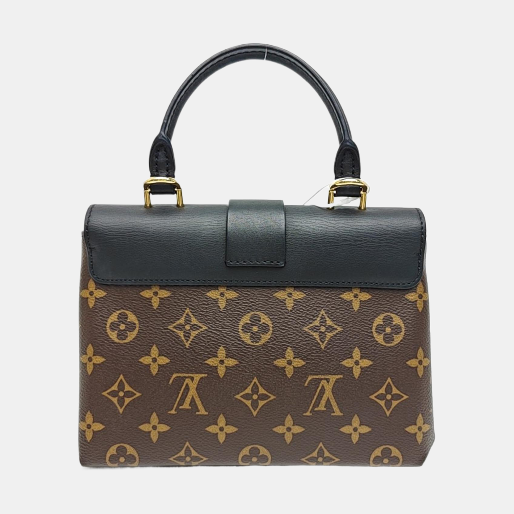 LOCKY BB Monogram Coated Canvas Brown