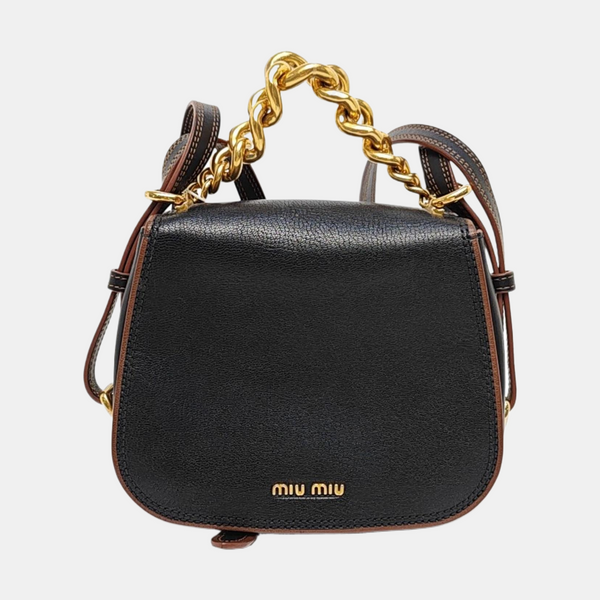 Dahlia Calfskin Black