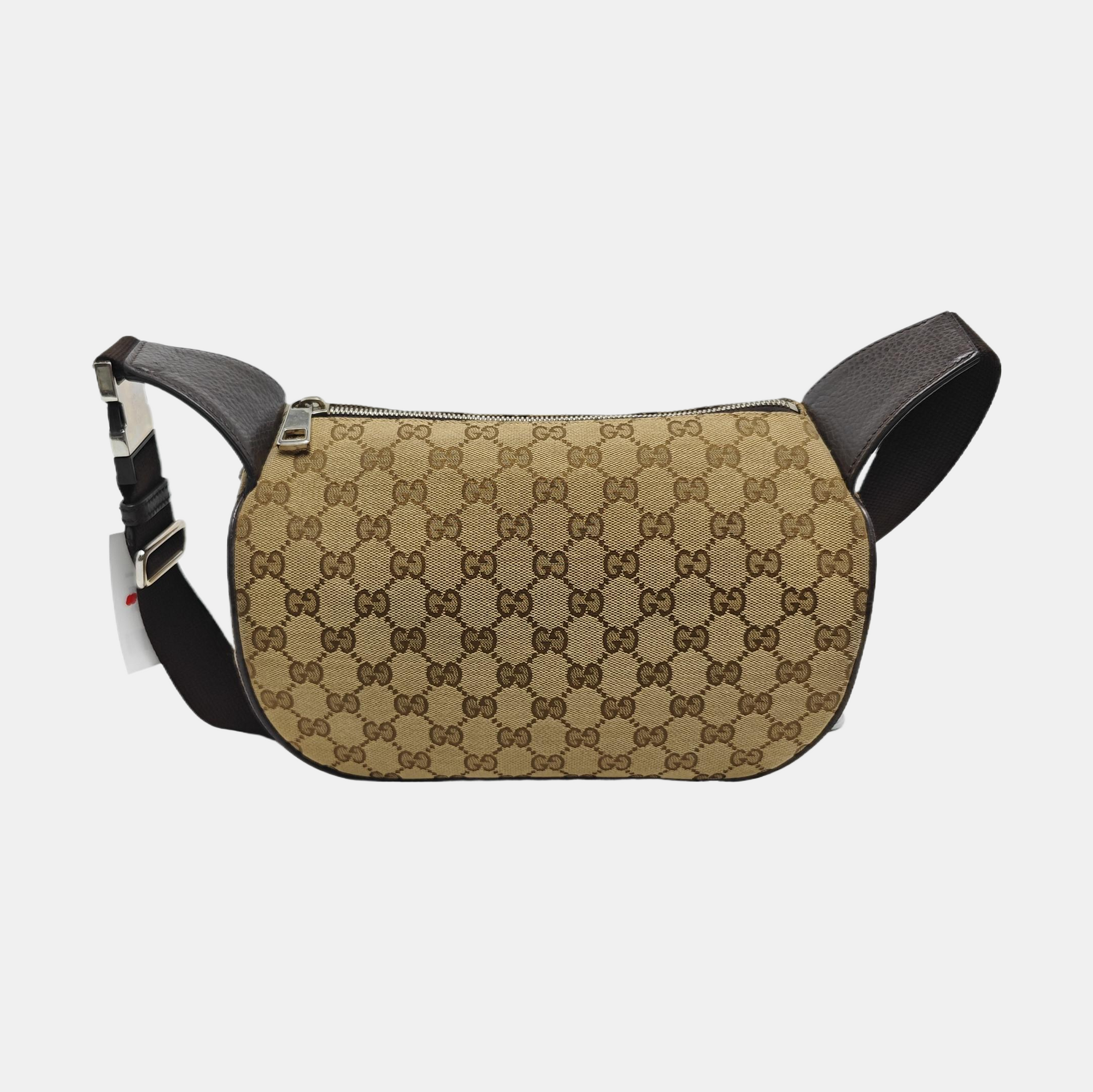 Monogram Canvas Belt Bag Beige