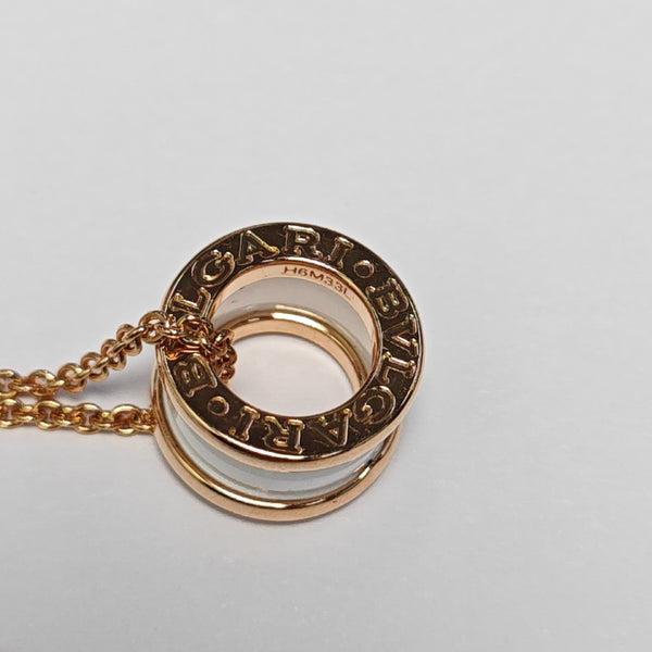 B.ZERO1 18k Rose Gold Necklace
