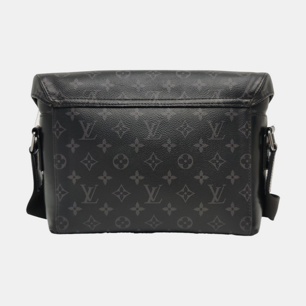 VOYAGER PM Monogram Coated Canvas Black
