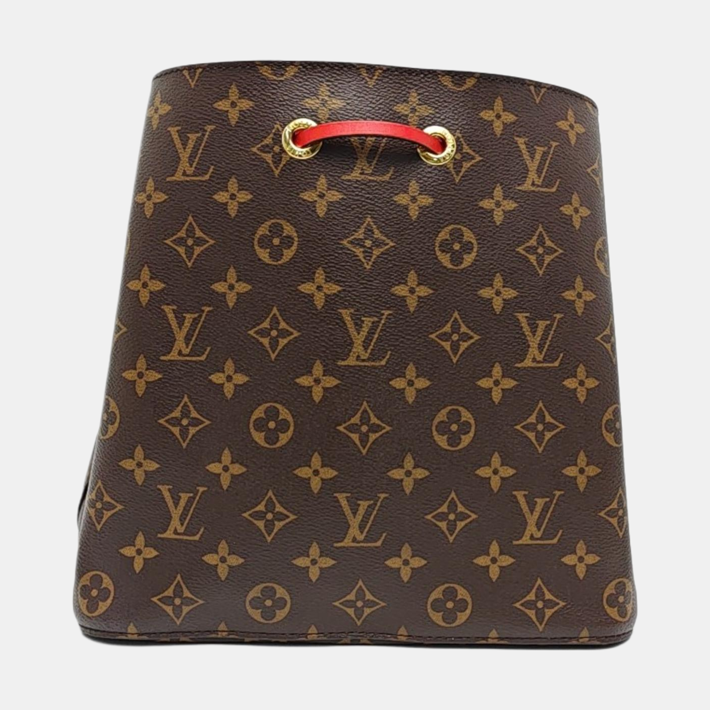 NÉONOÉ MM Monogram Coated Canvas Brown