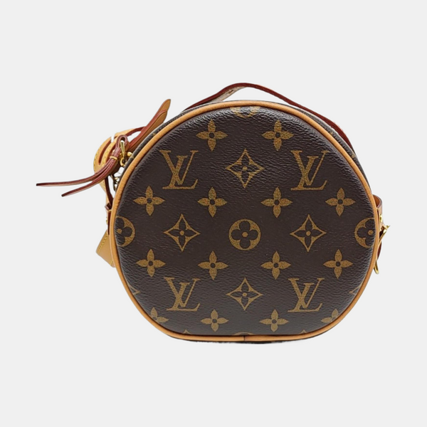 BOITE CHAPEAU PM Monogram Coated Canvas Brown