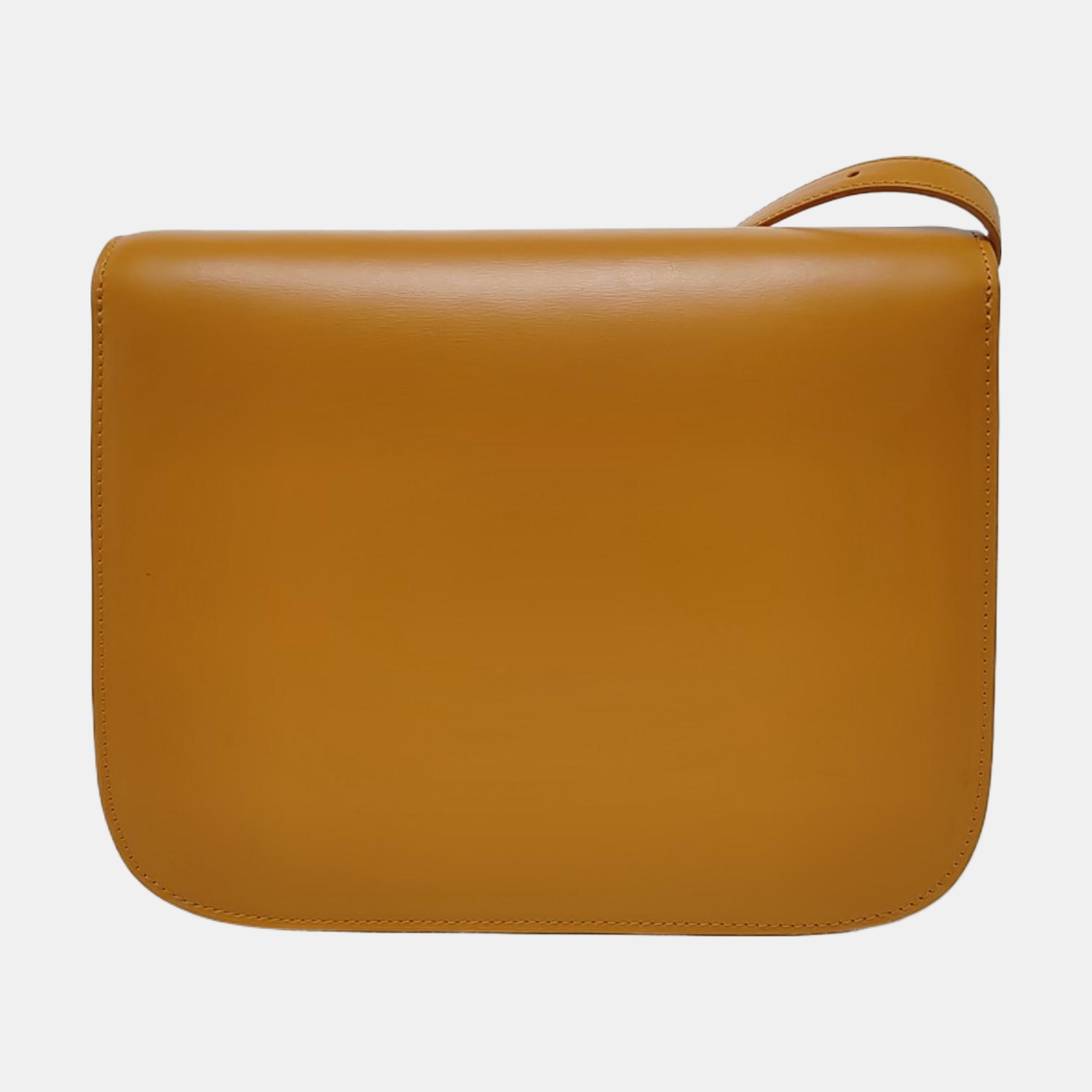 CLASSIC BOX Medium Calfskin Yellow