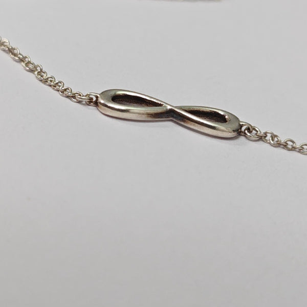 Tiffany Infinity 925 Sterling Silver Bracelet