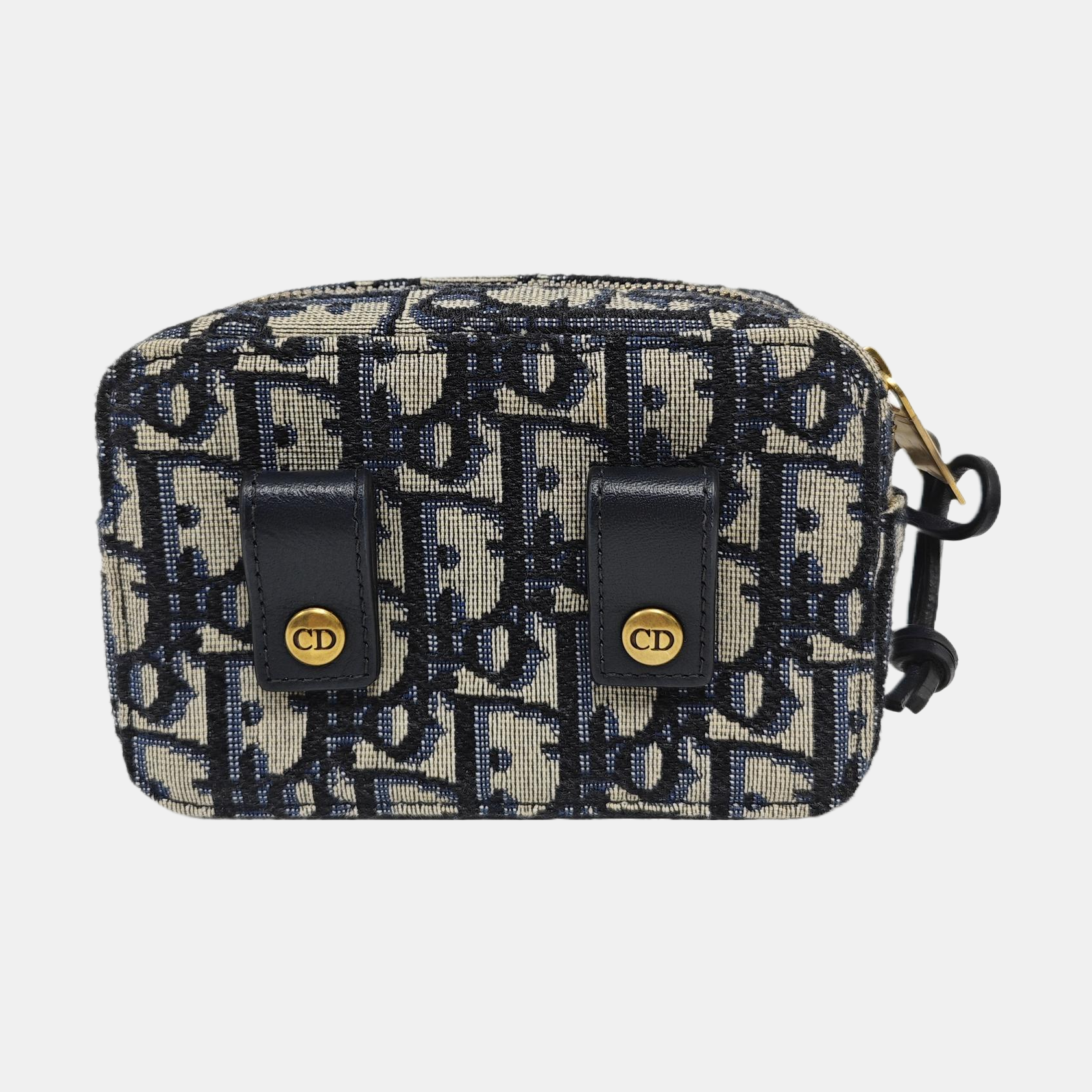 Oblique Canvas Belt Bag Beige