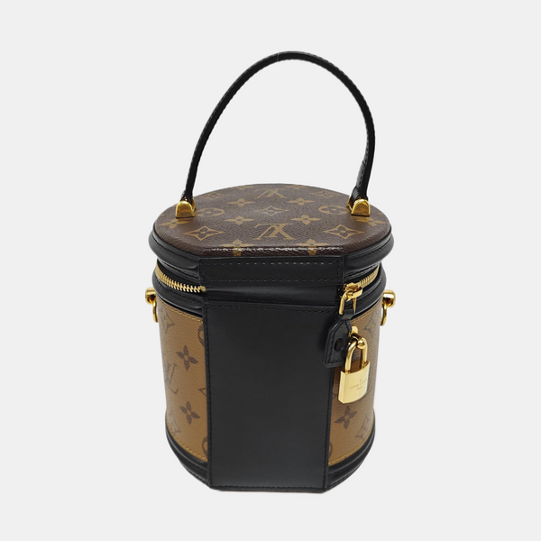 CANNES PM Monogram Coated Canvas Brown