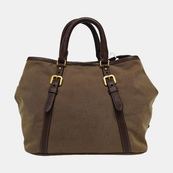 Canvas Tote Bag Brown