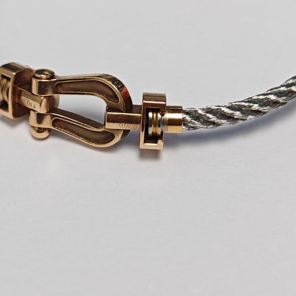 Force 10 Stainless Steel Silver Bracelet