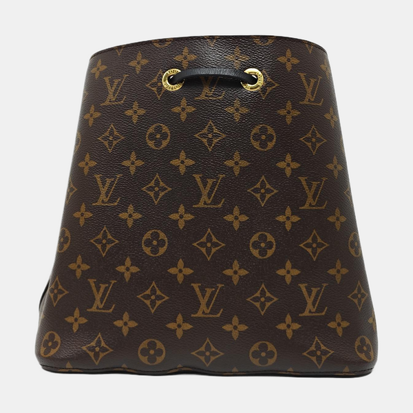 NÉONOÉ MM Monogram Coated Canvas Brown