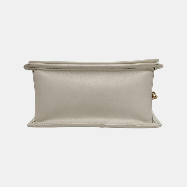 Kan I Mini Calfskin White