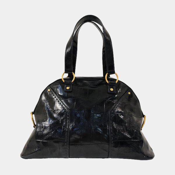 MUSE Large Calfskin Black