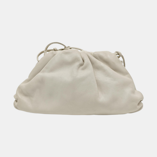 The Pouch Mini Calfskin White