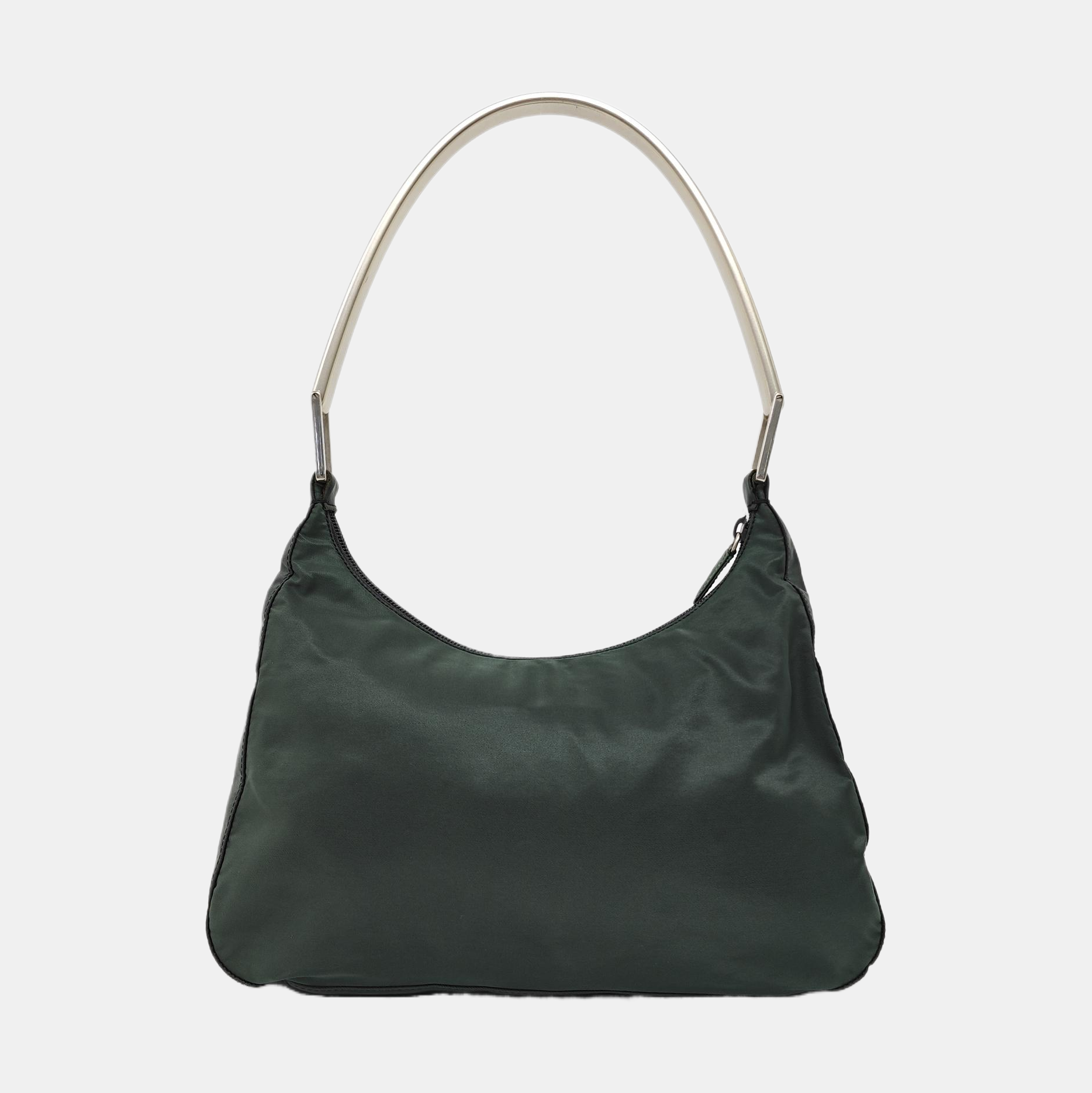 Nylon Shoulder Bag Green