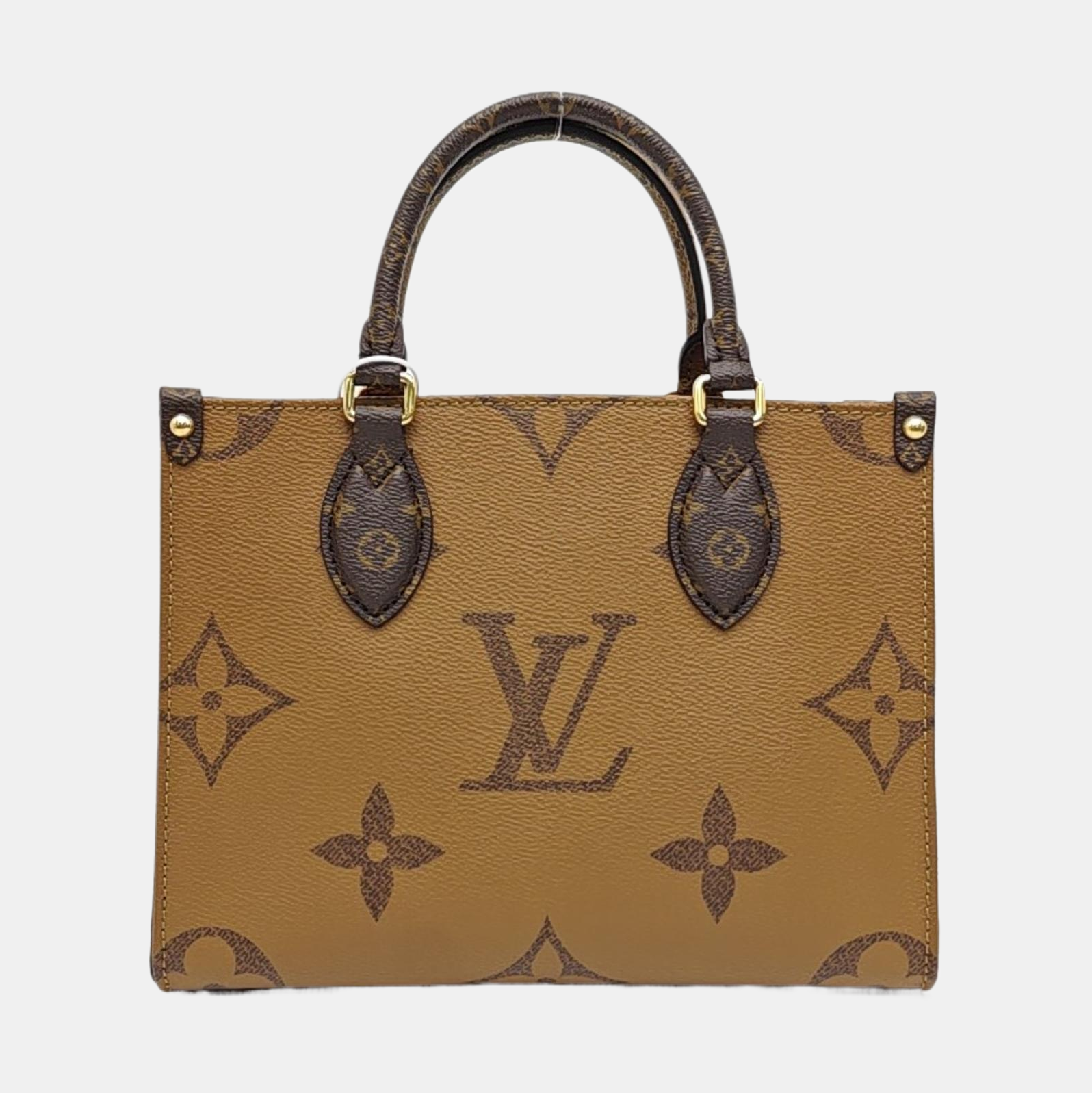 ONTHEGO PM Monogram Coated Canvas Brown