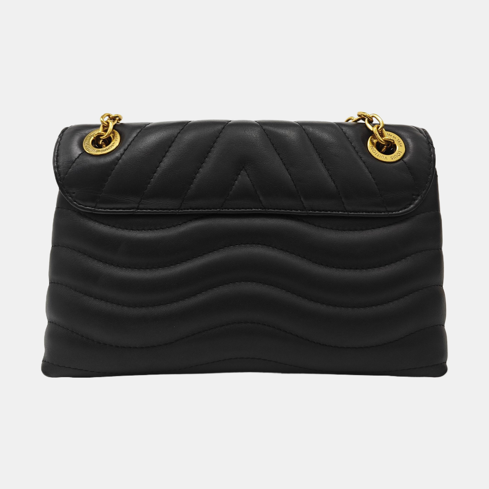 NEW WAVE Quilted Calfskin Black