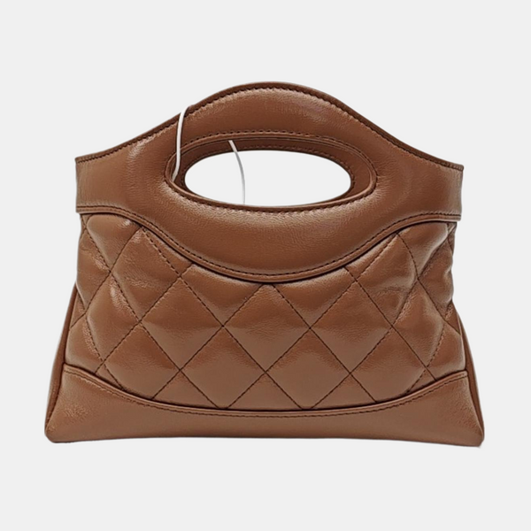 CHANEL 31 Quilted Lambskin Brown