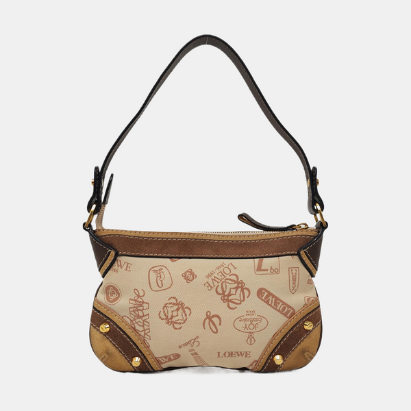 Canvas Top Handle Bag Beige