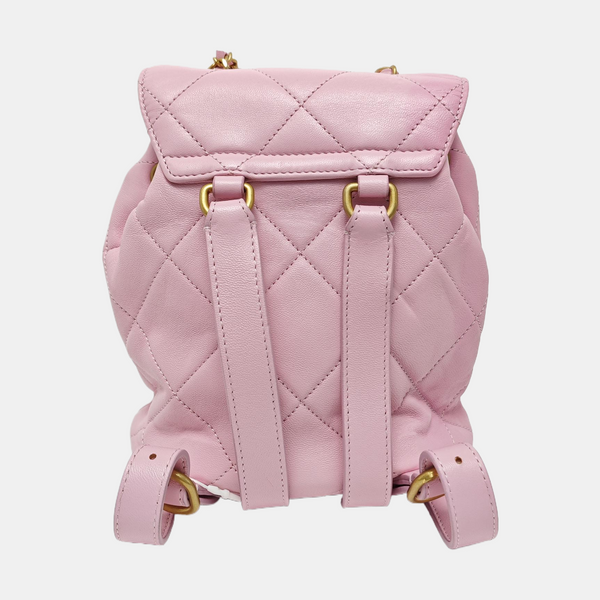 24S Quilted Lambskin Pink